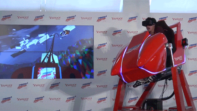 Virtual Reality Roller Coaster Lets You Ride The Internet