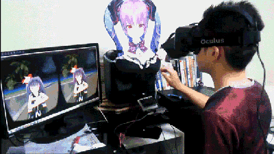 A VR Game About Grabbing Anime Breasts