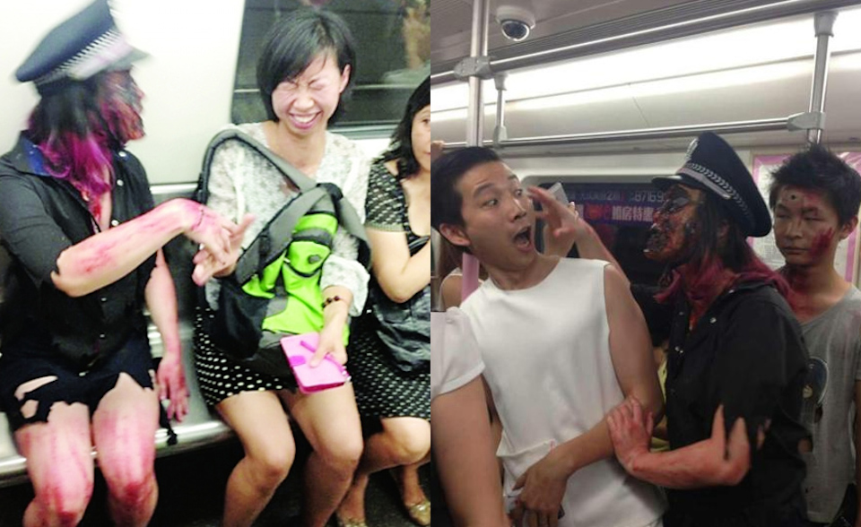 Zombie Invasion On Train Leads To Online Complaining