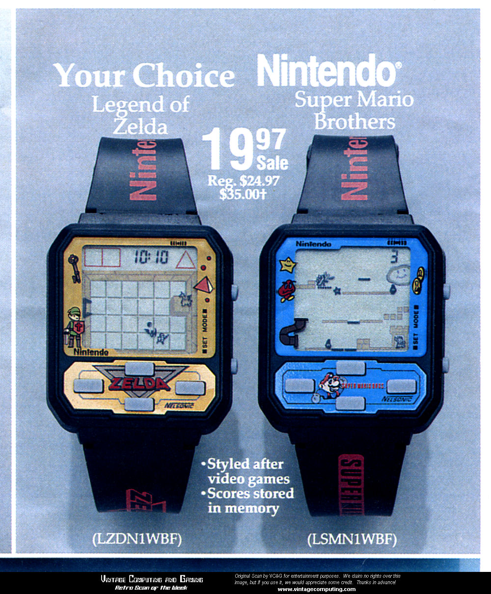 Screw Apple’s Watch, Nintendo’s Watches Were Way Cooler