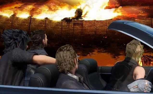 Final Fantasy XV’s Road Trip, As Imagined By The Internet