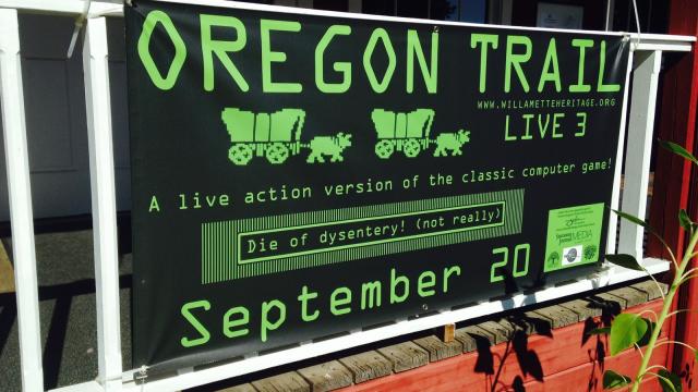 A Dispatch From The Dysentery Races Along The Live-Action Oregon Trail
