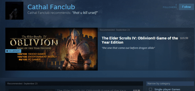 People Are Already Abusing Steam Curations