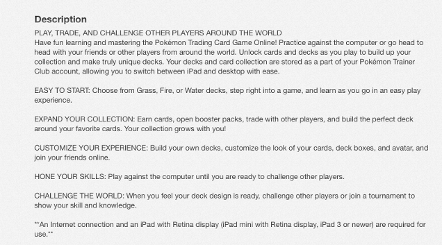 Have a Look at the New Pokemon Card Game for iPad