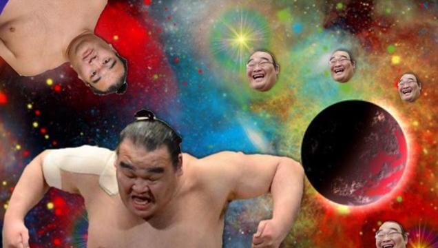 Space Cats, Meet Space Sumo Wrestler