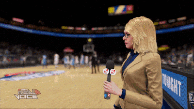Minor Glitches Can Help NBA 2K15’s Sideline Reporter