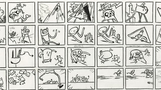 Fine Art: It’s Time For Adventure Time (Storyboards)!