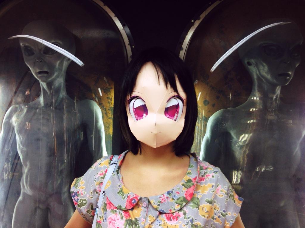 When Anime Faces And Reality Meet, Things Get Freaky