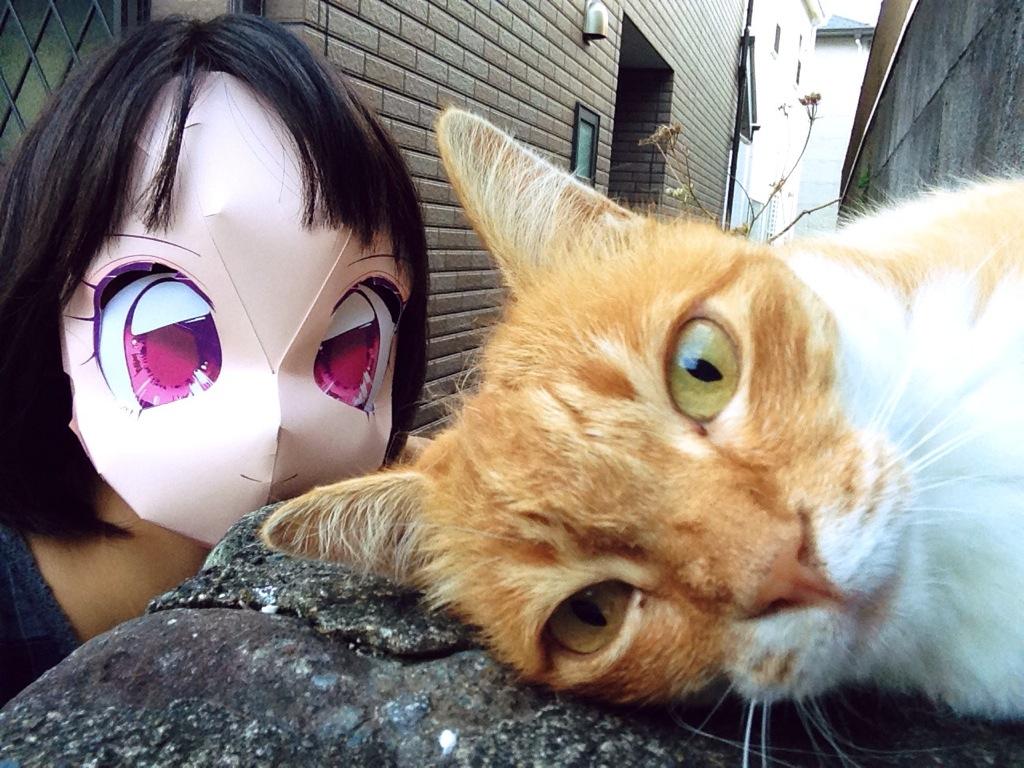 When Anime Faces And Reality Meet, Things Get Freaky