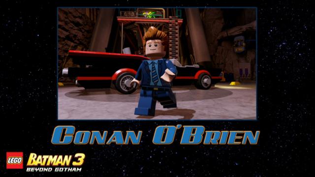 Conan O’Brien? The Green Loontern? LEGO Batman 3 Keeps Getting Better