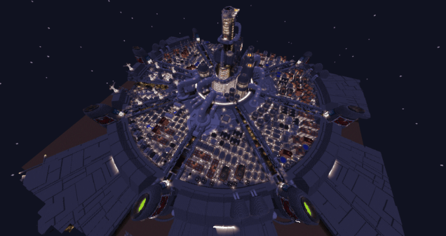 It Took Two Years To Make Final Fantasy VII’s Midgar In Minecraft