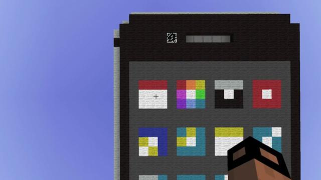 Someone Built A ‘Working’ iPhone Inside Minecraft