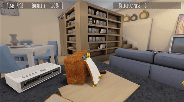 A Game Where You’re A…Slice Of Bread. Because Sure, Why Not.