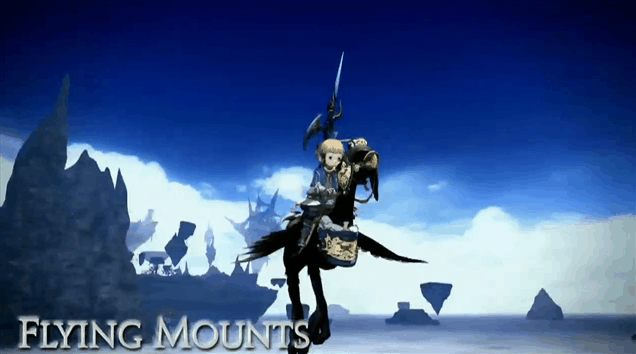 Flying Mounts, Dark Knights And More Fresh FFXIV Expansion Info