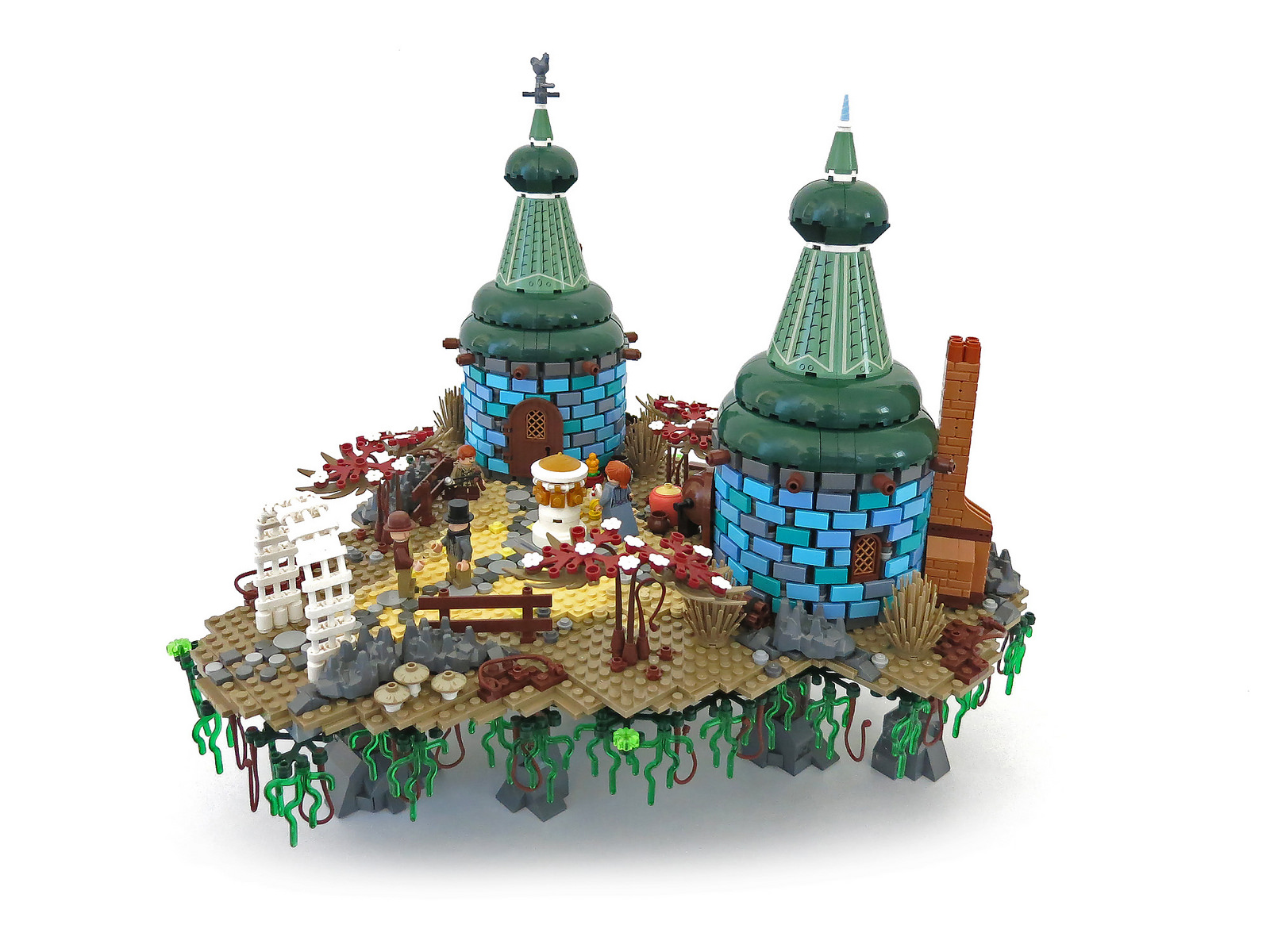 This Bastion-Inspired LEGO World Deserves Its Own Game