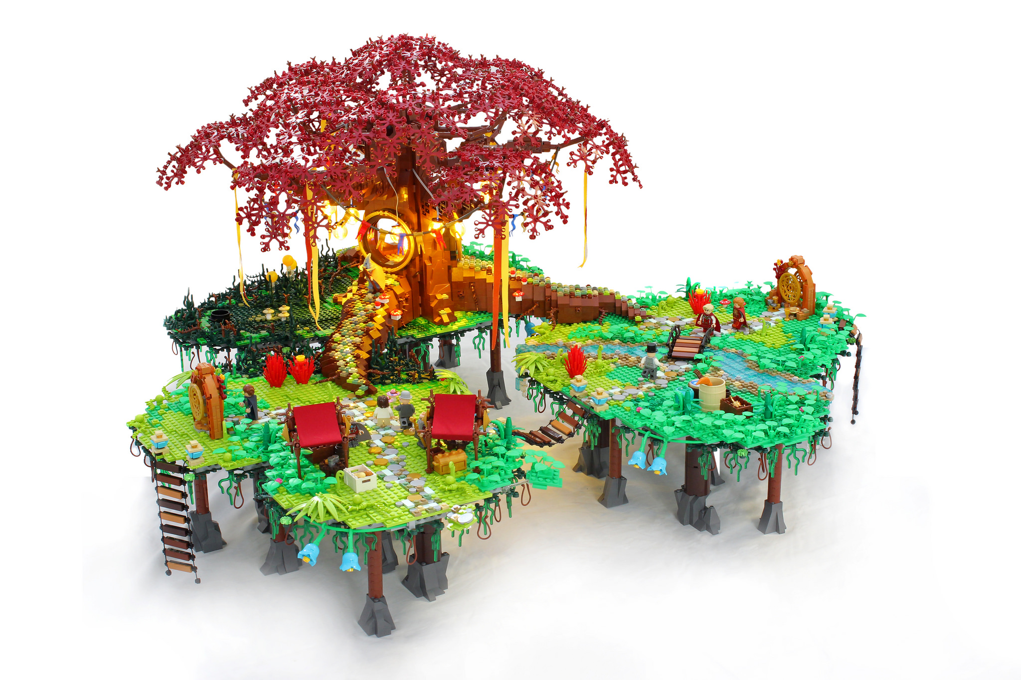 This Bastion-Inspired LEGO World Deserves Its Own Game