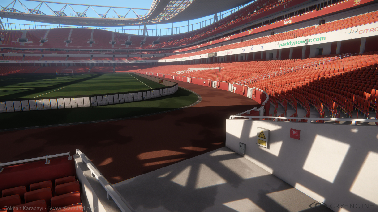 Real-Life Football Stadium Looks Glorious In CryEngine