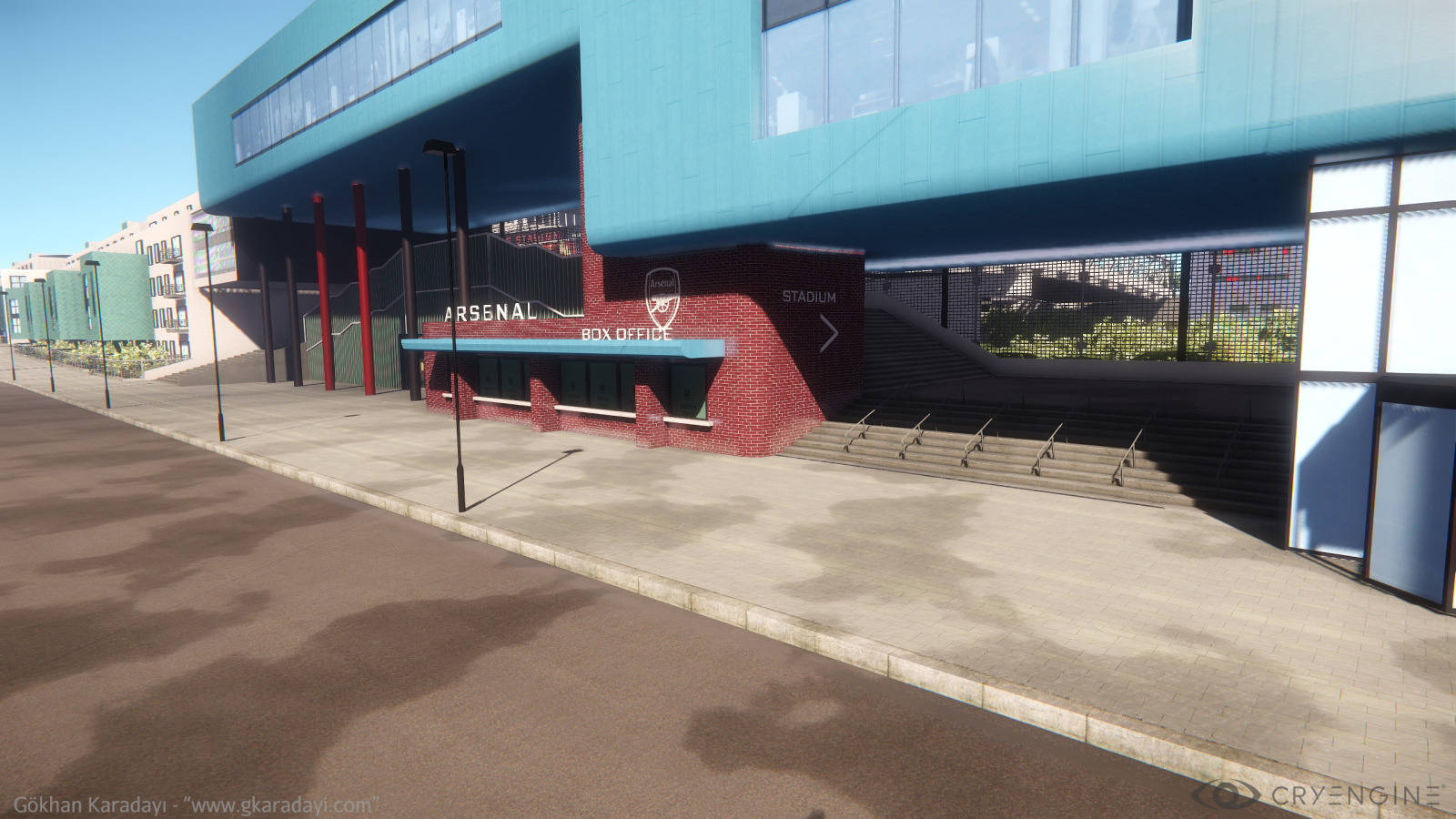 Real-Life Football Stadium Looks Glorious In CryEngine