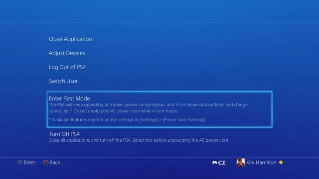 The PS4’s Standby Mode Is No More