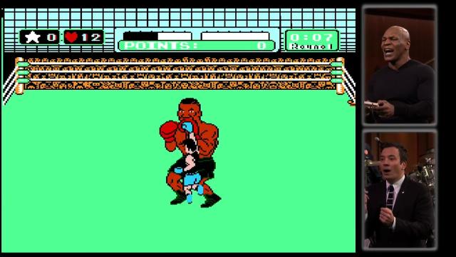 Mike Tyson Tries To Beat Mike Tyson In Punch-Out
