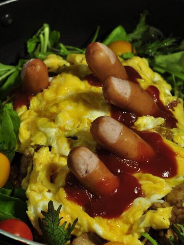 Zombie Omelets Are Both Terrifying And Delicious