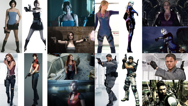 How The Resident Evil Movie Actors Compare To The Game Characters
