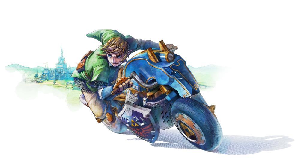 There Are Altogether Too Many Links In Mario Kart 8