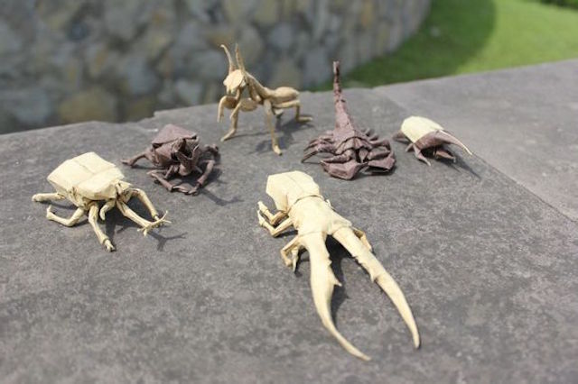 Papercraft Genius Creates Origami Dragons, Grim Reaper And More