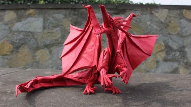 Papercraft Genius Creates Origami Dragons, Grim Reaper And More