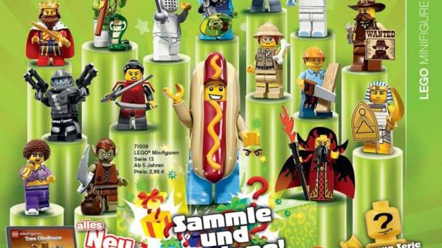 LEGO Minifigures Series 13 Includes A Hot Dog, A Unicorn And Much Joy