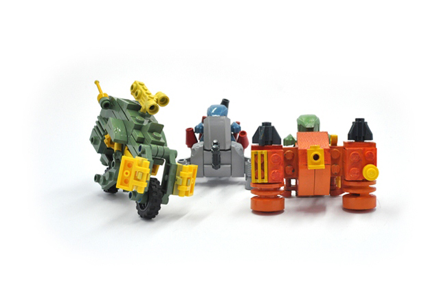 Classic 1980s Cartoon Centurions As LEGO Minifigs