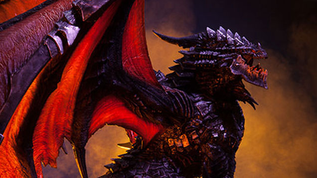 Warcraft’s Most Dangerous Dragon Captured In Polystone, Still A Jerk