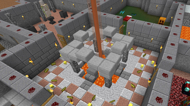 A Minecraft Recreation Of A Dungeon Keeper 2 Map