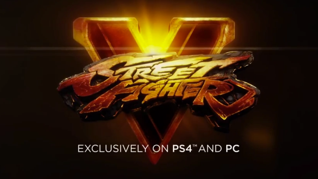 It Seems Street Fighter V Is A PS4 And PC Exclusive