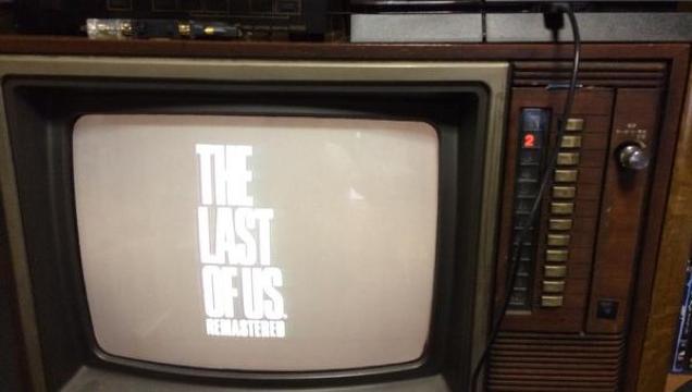 The Last Of Us Demastered On A Standard TV