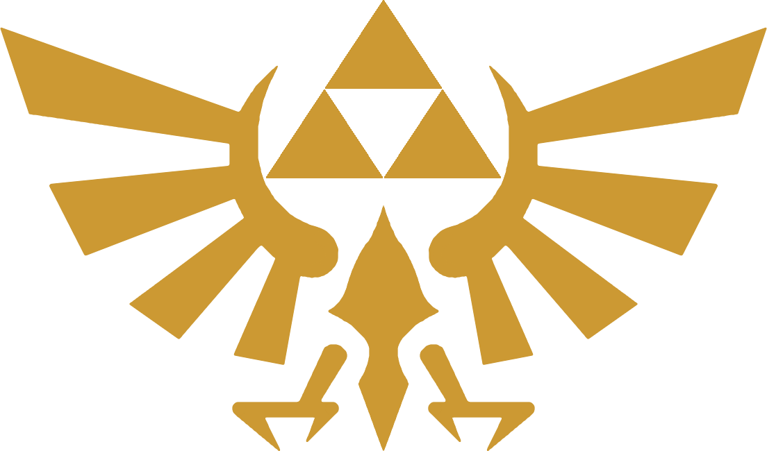 The Royal Crest From The Legend Of Zelda Series, Recreated