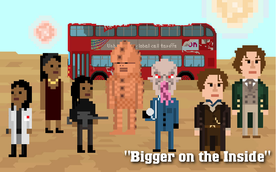 Doctor Who Gets Pixelated For Christmas