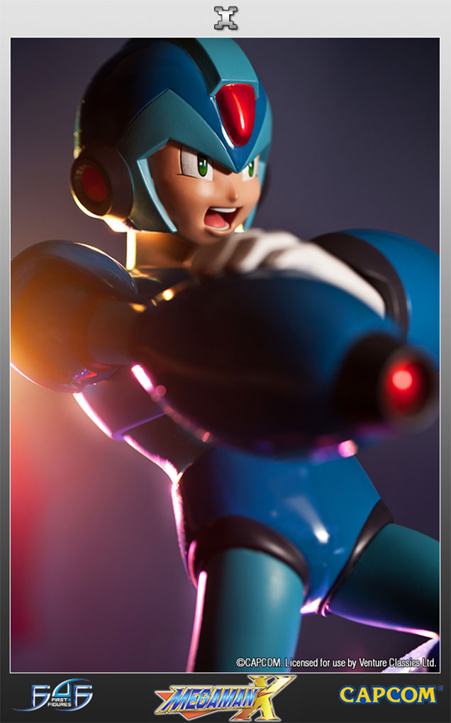 Mega Man X Makes A Much Cooler Statue Than The Original