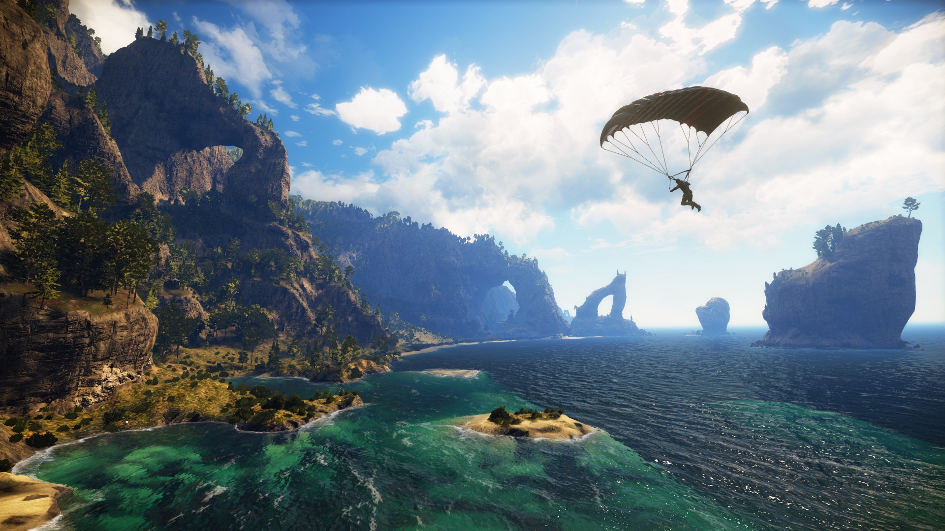 A Serene View From Just Cause 3