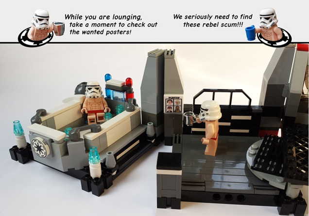 Star Wars Imperial Hot Tub Should Be An Official LEGO Set