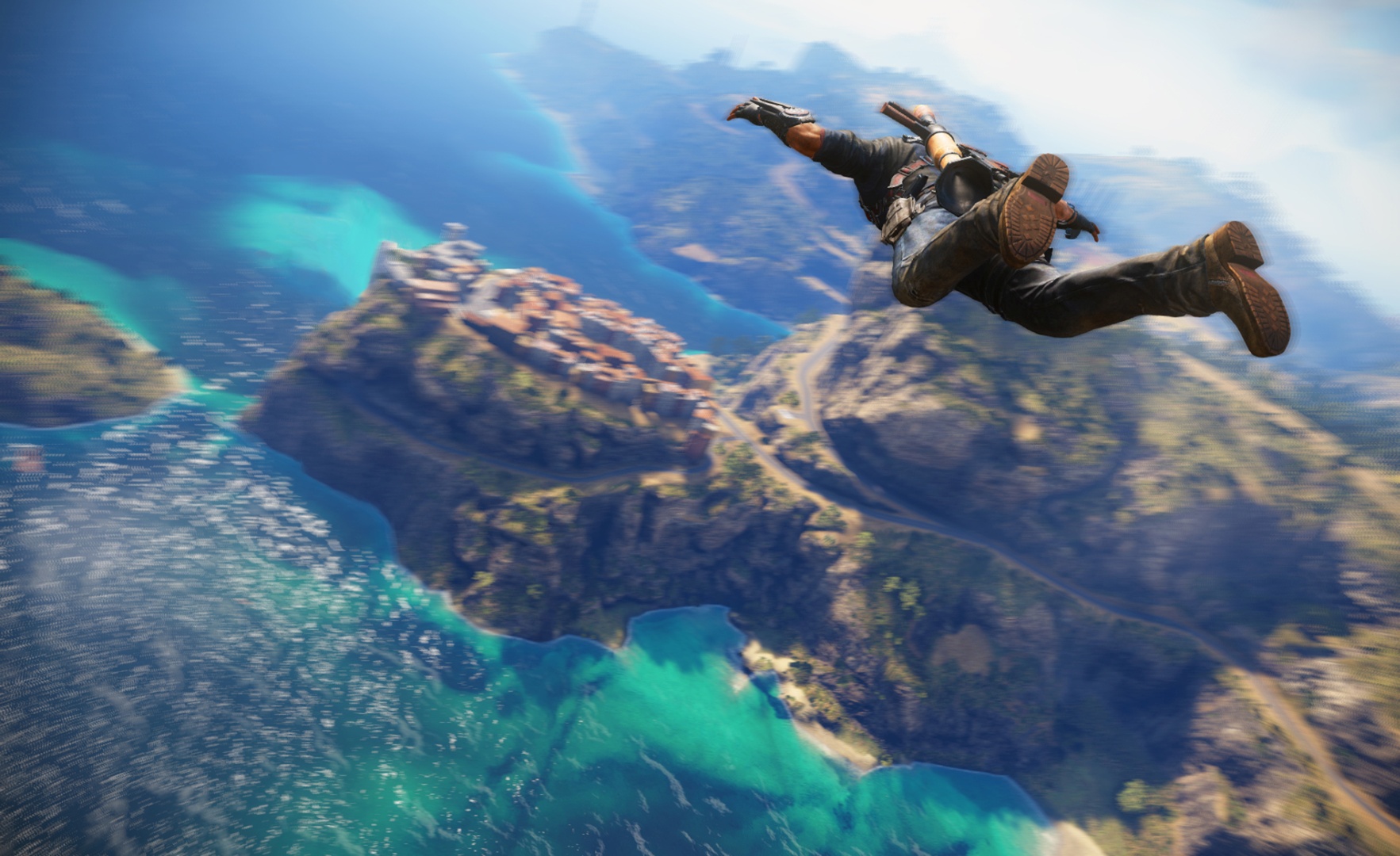 A Serene View From Just Cause 3