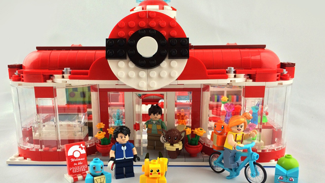 LEGO Pokémon Centre Has All The Goodies A Trainer Needs