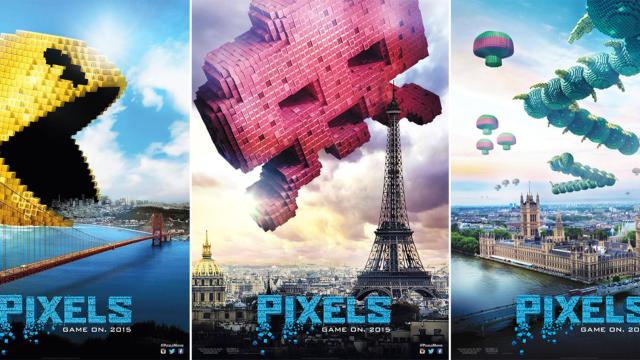 New Pixels Movie Posters Are Works Of Arcade Art