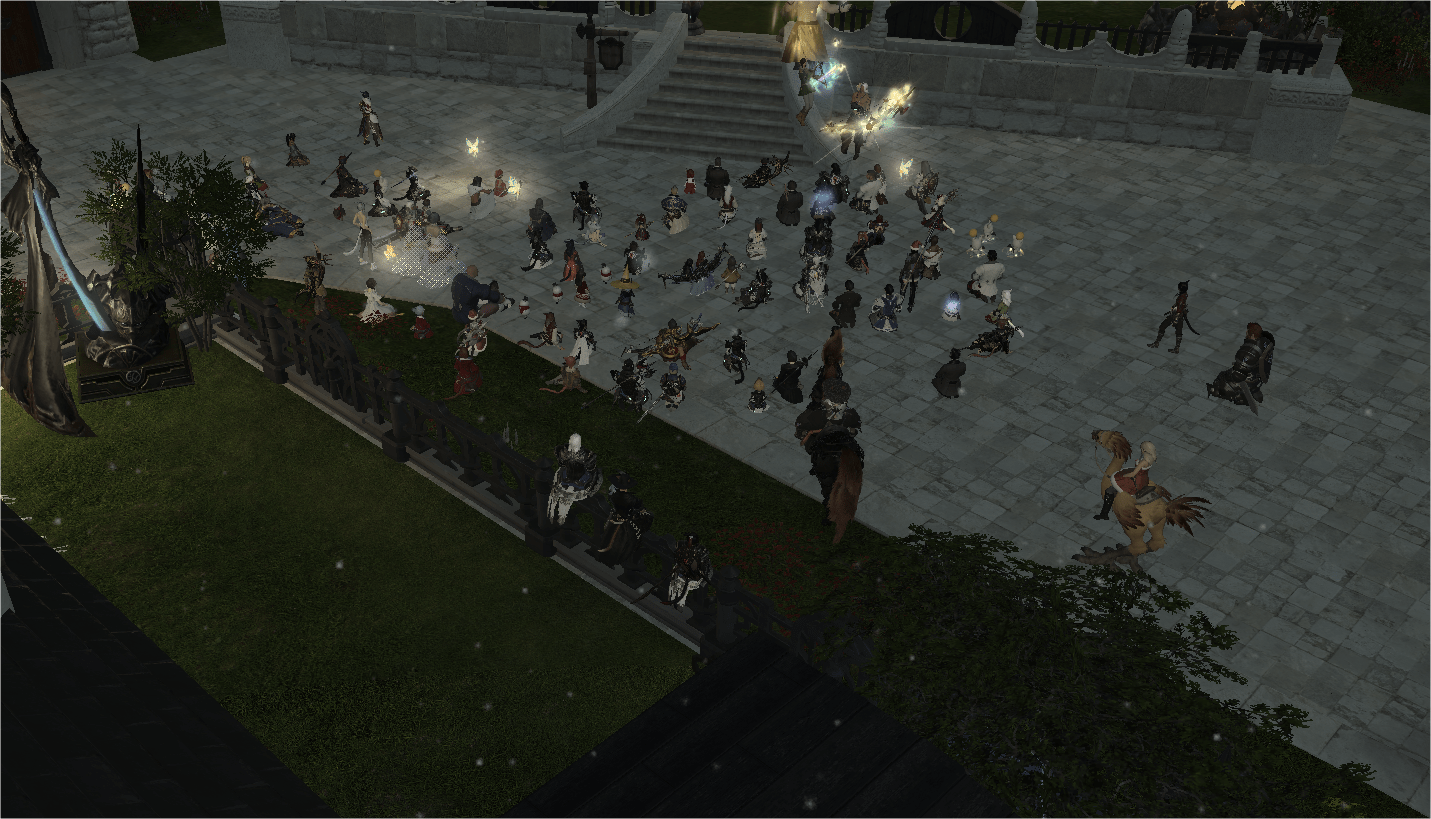 FFXIV Community Holds Massive Vigil For A Dying Player