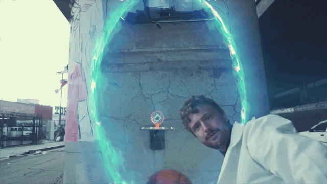 Playing Basketball With A Portal Gun Would Be Awesome