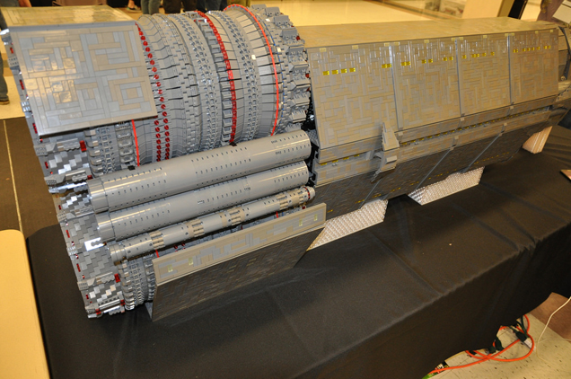 It Only Took $7000 To Build This LEGO Halo Spaceship