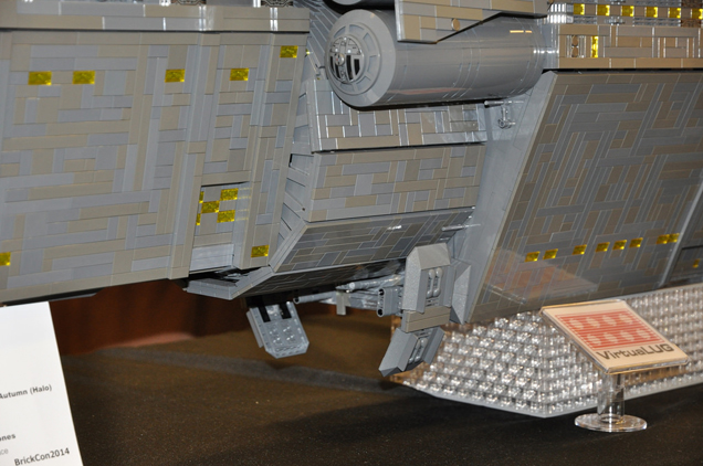 It Only Took $7000 To Build This LEGO Halo Spaceship