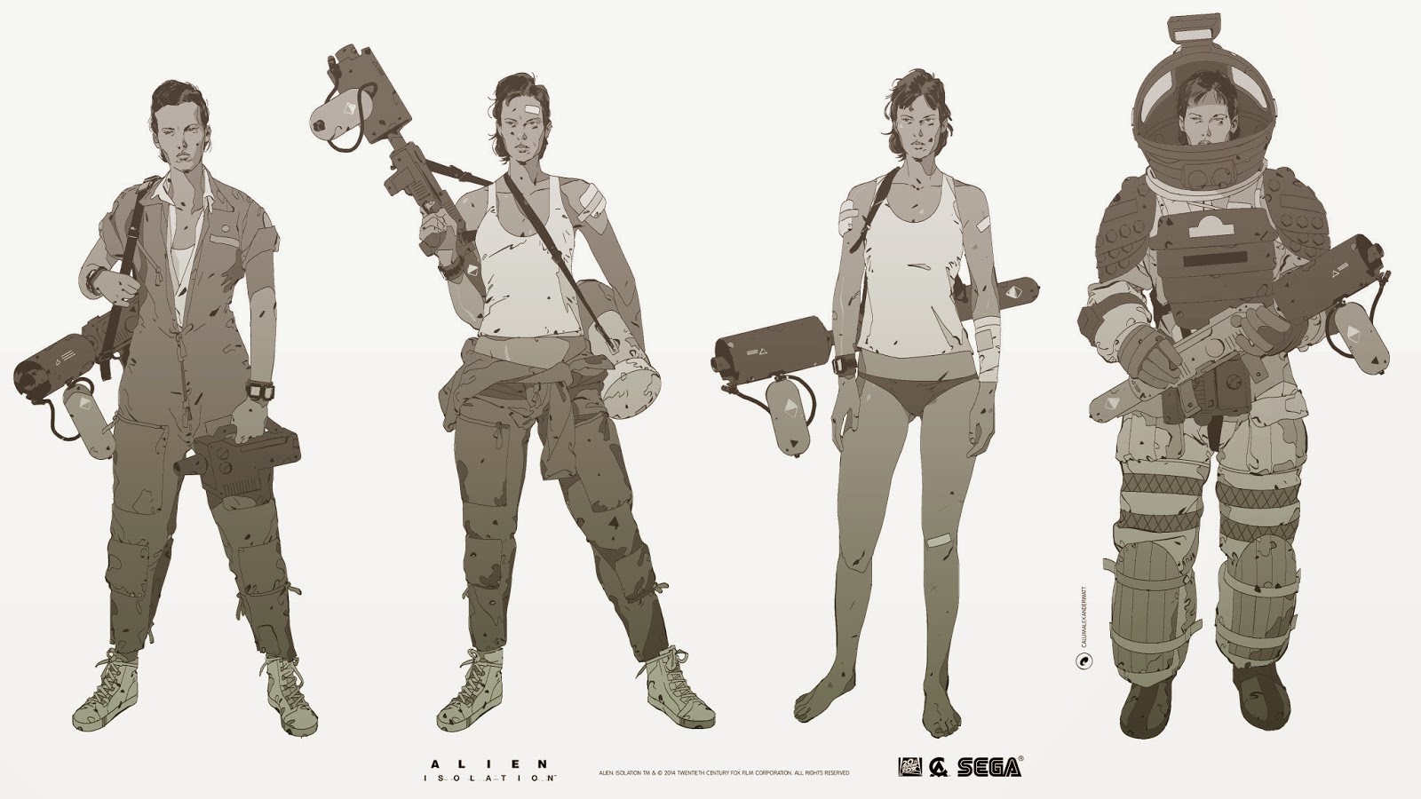 Alien: Isolation’s Character Art Is Just The Best