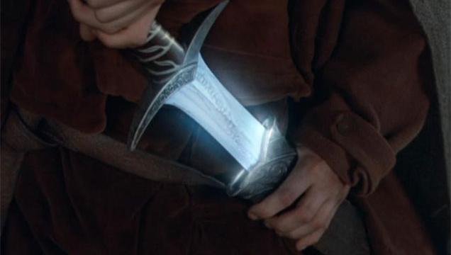 Hobbit Sword Glows When It Detects Wi-Fi