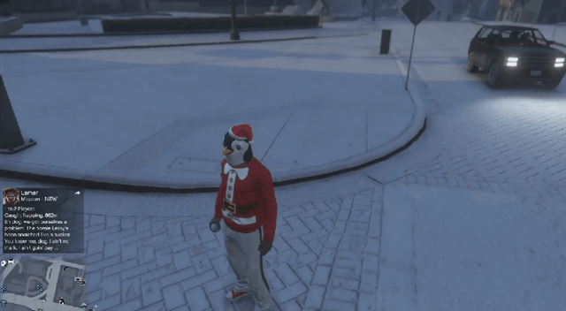 GTA Online Has Snowballs Now, Because Christmas
